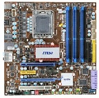 Комплект материнская плата MSI X58M и процессор Core i7 920