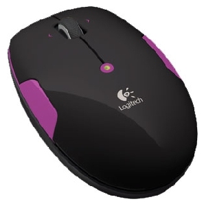 Мышь Logitech Wireless Mouse M345 Black-Lilac