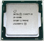 Процессор Intel Core i5 6400 2700 MHz
