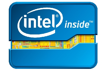 Стикер на переднюю панель системного блока (Intel inside Core i5)