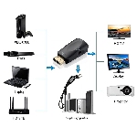   HDMI (M) - VGA (F) 
