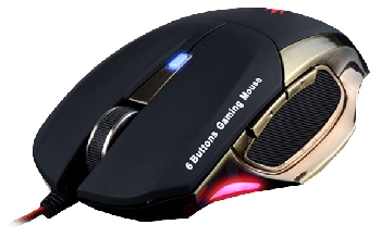 Мышь оптическая игровая CROWN CMXG-604 Black USB