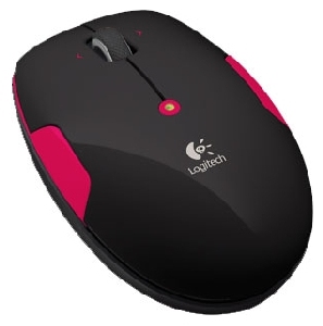 Мышь Logitech Wireless Mouse M345 Black-Pink