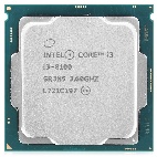 Процессор Core i3-8100 3600 MHz 