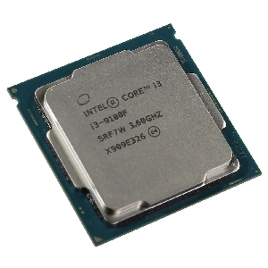  Intel Core i3 9100F 3600 MHz