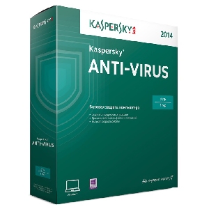 Kaspersky Anti-Virus 2014 Base Retail Pack (Базовая защита, 2 ПК, 1 год)