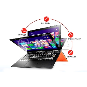 Ультрабук Lenovo Yoga 13.3 HD multi-touch/Intel i7-3537U/8Gb/128 SSD/ Win8