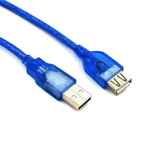  USB AM - USB AF  Blue 10