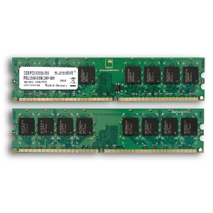   SWISSBIT 2Gb DDR2 PC2-5300U-555 MEU25664D6BC2EP-30R